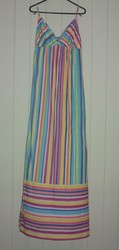 Colourful stripy maxi dress. Size 10. Brand new,  never been wore. $10.