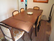 queen anne style dining suite(6 seats)